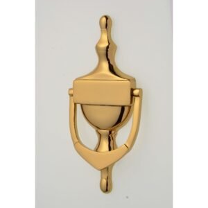gold door knocker