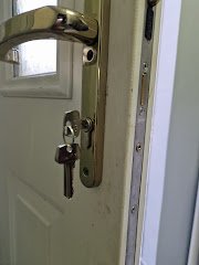 door lock with keys